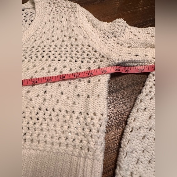 Fashion Nova Loose Knit Cardigan Cropped Size Med Academia Fairycore Classic - Picture 10 of 12